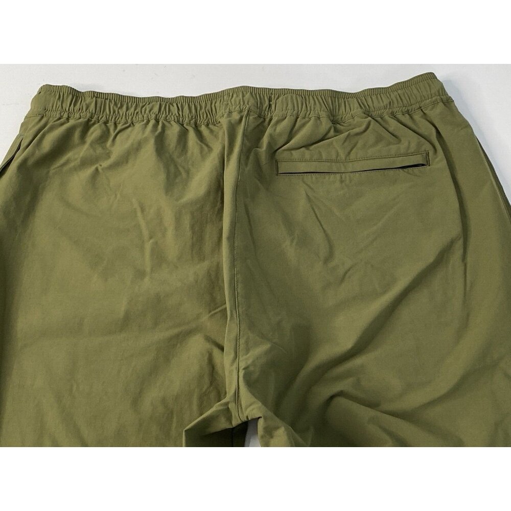 Wellen Lowtide Jogger Tech Pants Men’s XL Olive Green Huckberry Hiking 34x29 - Picture 7 of 16